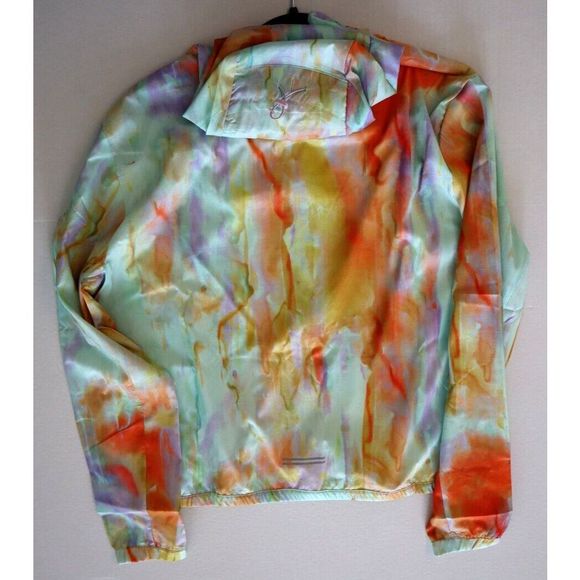 Nike DM7711-379 Women's Sz M Multicolor Tie Dye Lightweight Running Jacket - Picture 12 of 16